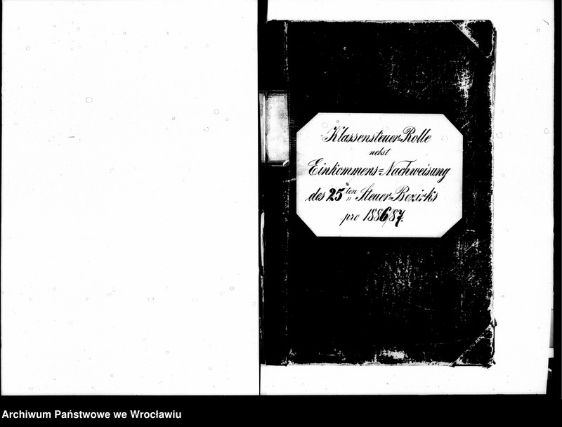 image.from.unit.number "Klassensteuerrolle nebst Eikommens - Nachweisung"