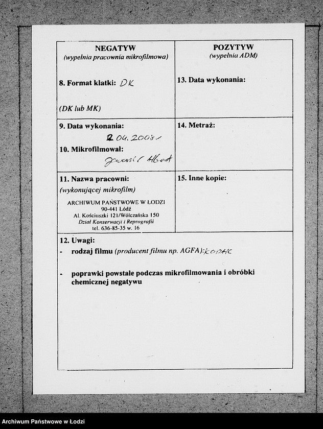 Obraz 3 z jednostki "Akta urodzeń"