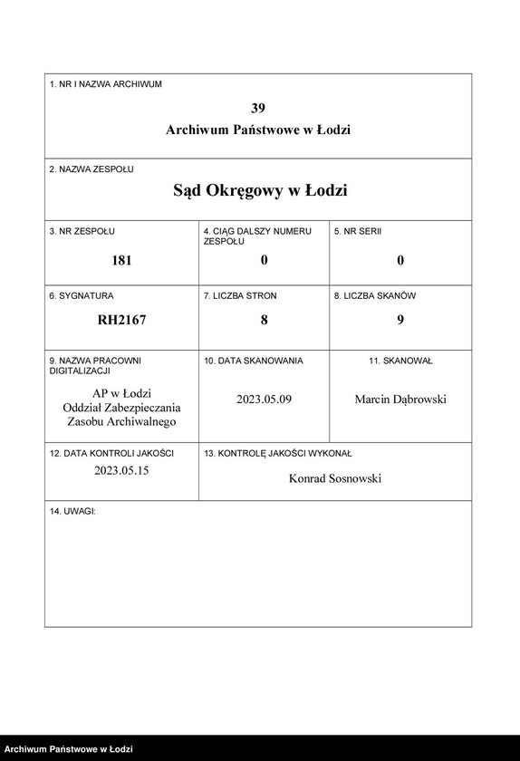 Obraz 1 z jednostki "Piotr Rygier – prowadzenie stolarni"