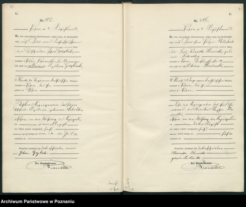 Obraz 13 z jednostki "Księga miejscowa zgonów"