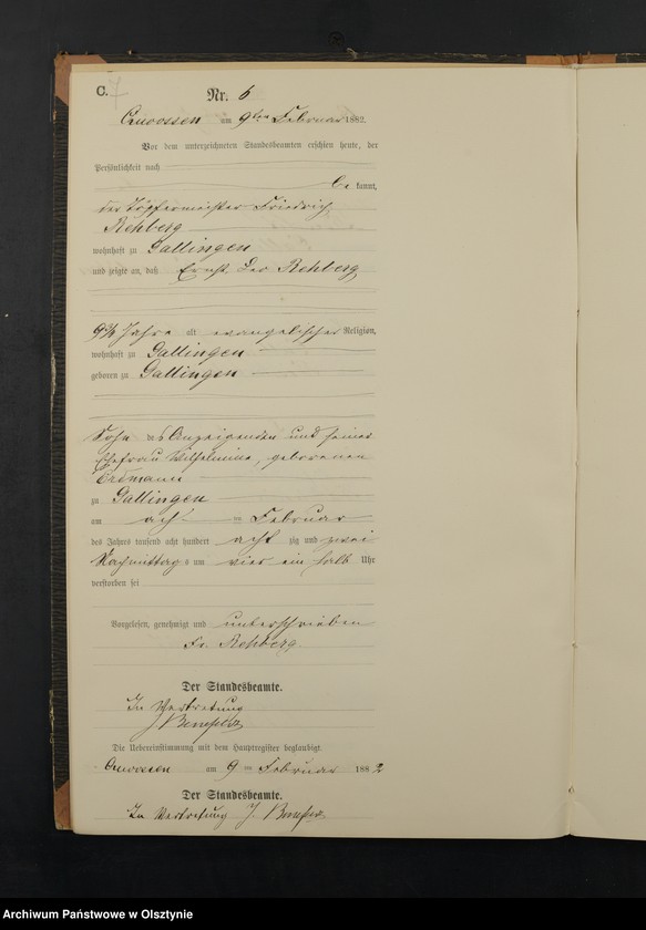 image.from.unit.number "Sterbe-Neben-Register Nr 1 - 57"