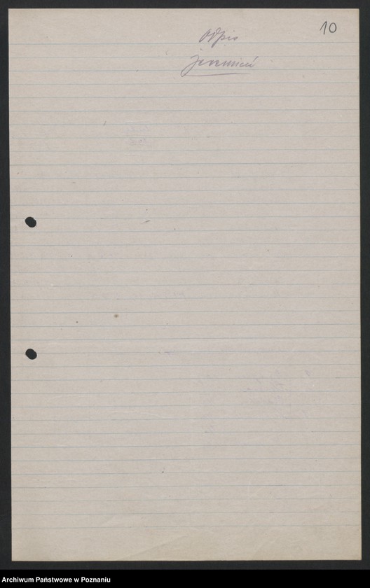 Obraz 9 z jednostki "[Dane statystyczne dotyczące płodów rolnych, trzody chlewnej i bydła zabranych przez Niemców z terenów zajętych przez nich powiatów rejencji poznańskiej i bydgoskiej]"