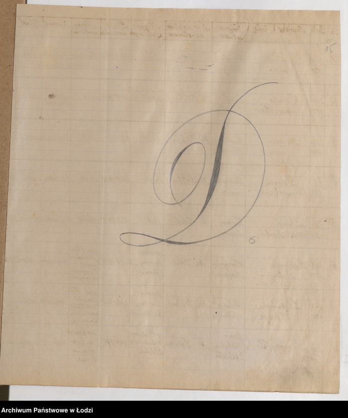 Obraz 17 z jednostki "Książka wydanych dowodów osobistych przez Komisariat VI P.P. m. Łodzi"