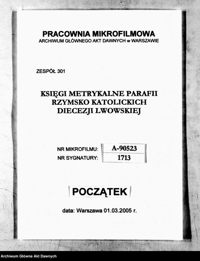 image.from.unit.number "Parafia: Zborów. Dekanat: Złoczów. Księga metrykalna urodzeń, ślubów i zgonów dla miasta Zborów i wsi: Cecowa, Grabkowce, Jarczowce, Jarosławice, Jezierzanka, Kabarowce, Kudobińce, Kudynowce, Ławrykowce, Meteniów, Młynowce, Podhajczyki, Podrebce, Presowce, Toustogłowy, Urłów, Wołosówka, Wołczkowce, Zarudzie, Żukowce, Pleśniany, Chorobrów, Chrabużna, Chorościec, Korszyłów."