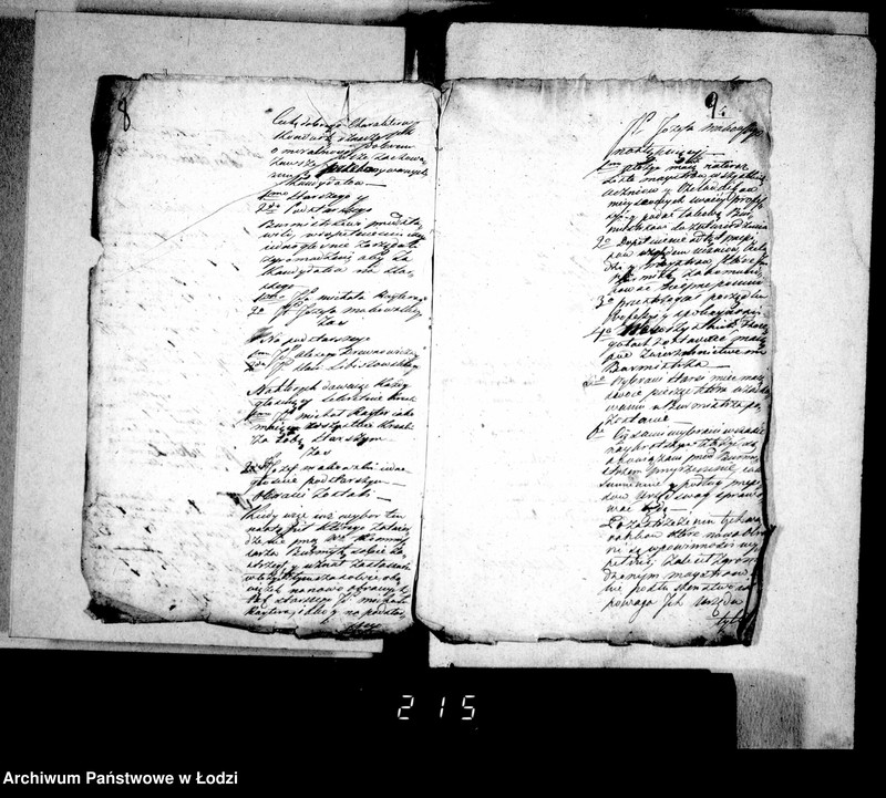 Obraz 10 z jednostki "Akta tyczące się cechu rzeźniczego"