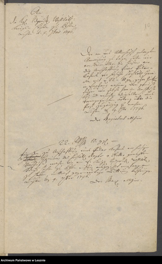 Obraz 13 z jednostki "[Anweisungen der Südpreussischen Kriegskasse]"