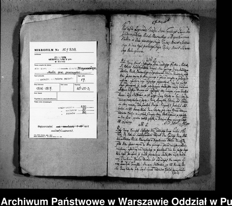 image.from.unit.number "Akta urodzeń, małżeństw i zgonów"
