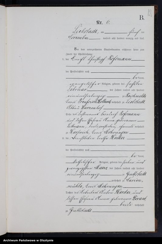 image.from.unit.number "Heiraths-Neben-Register Nr 1 - 9"