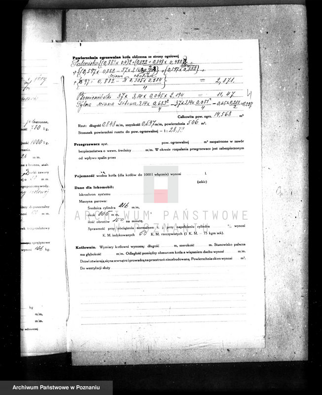 Obraz 8 z jednostki "Majątek Borowo pow. kościański, własność O. Bernuthe nr woj. kotła 5855"