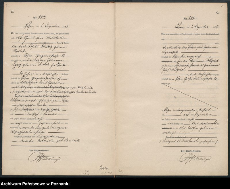 Obraz 5 z jednostki "Księga miejscowa zgonów tom III [Rejestr główny zgonów]"