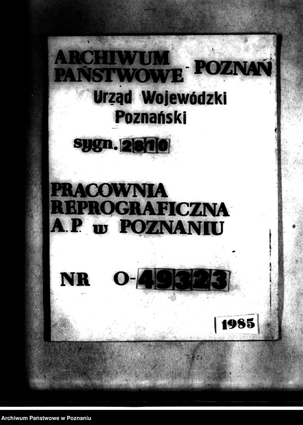 Obraz 1 z jednostki "/Parcelacje majątku Murzynówko powiat średzki/"
