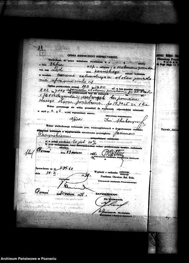 Obraz 14 z jednostki "Scalenie wsi Ląd powiatu konińskiego"