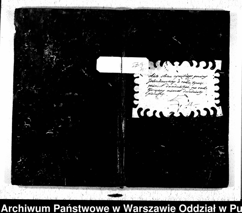 image.from.unit.number "Akta urodzeń, małżeństw i zgonów"