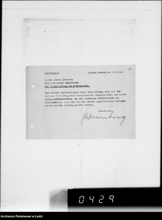 Obraz 14 z jednostki "Ausgehende Tagescopien I 101"