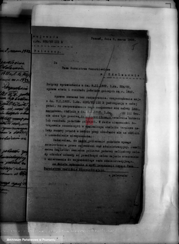 Obraz 10 z jednostki "Podatki Komunalne miasta Odolanowa"