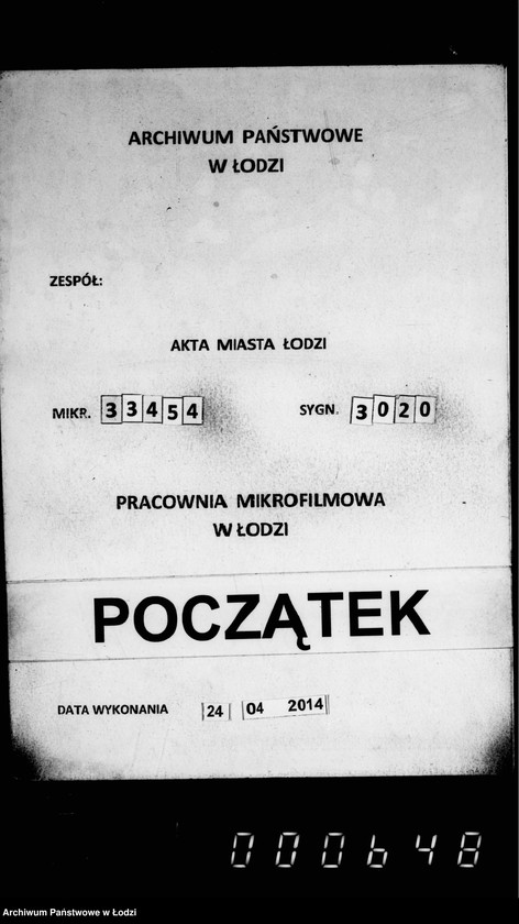 Obraz 1 z jednostki "O perestrojke Zgeržskoj ulicy ot kostela do granicy goroda"