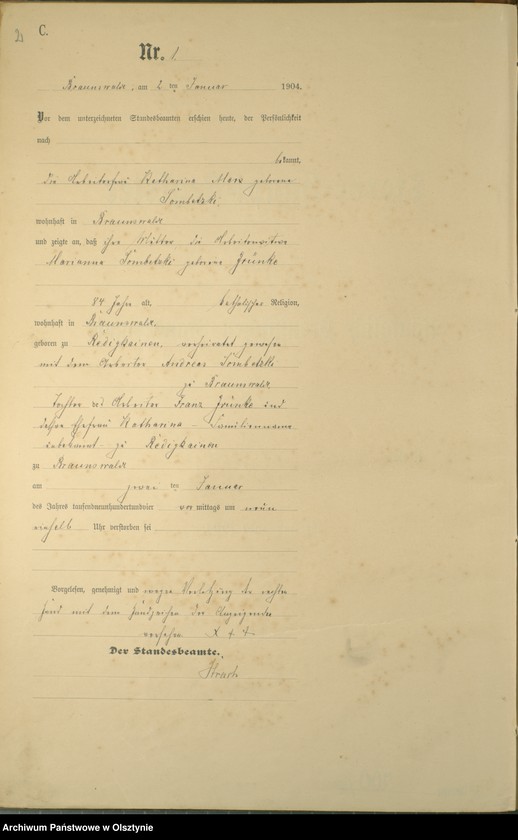 image.from.unit.number "Sterbe-Haupt-Register Nr 1 - 52"