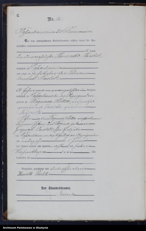 image.from.unit.number "Sterbe-Haupt-Register Nr 1 - 49"