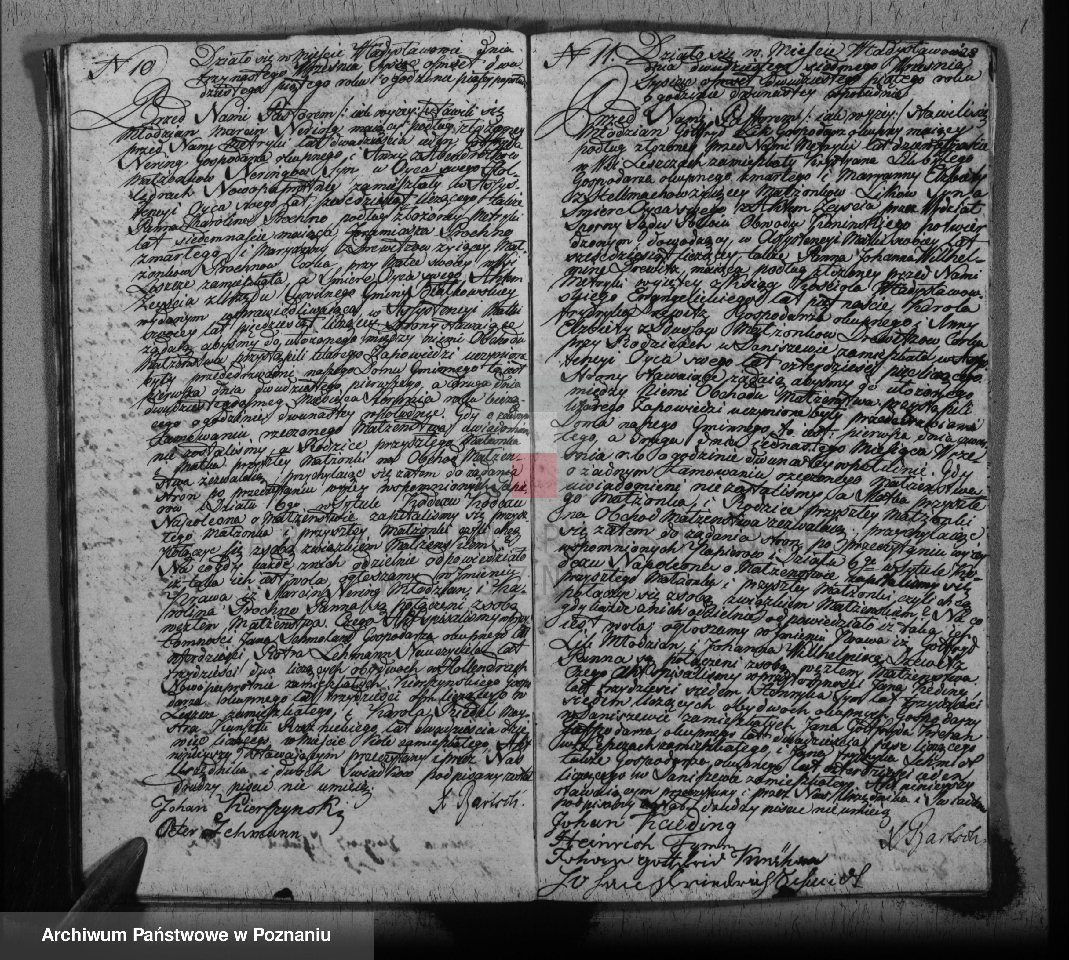 Skan z jednostki: Księga małżeństw