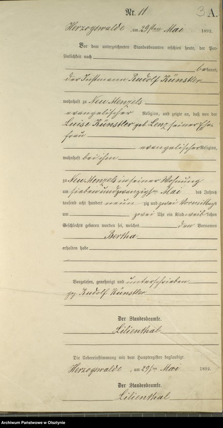 image.from.unit "Geburts-Neben-Register Nr 1,11 i 17 /Fragmenty księgi/"