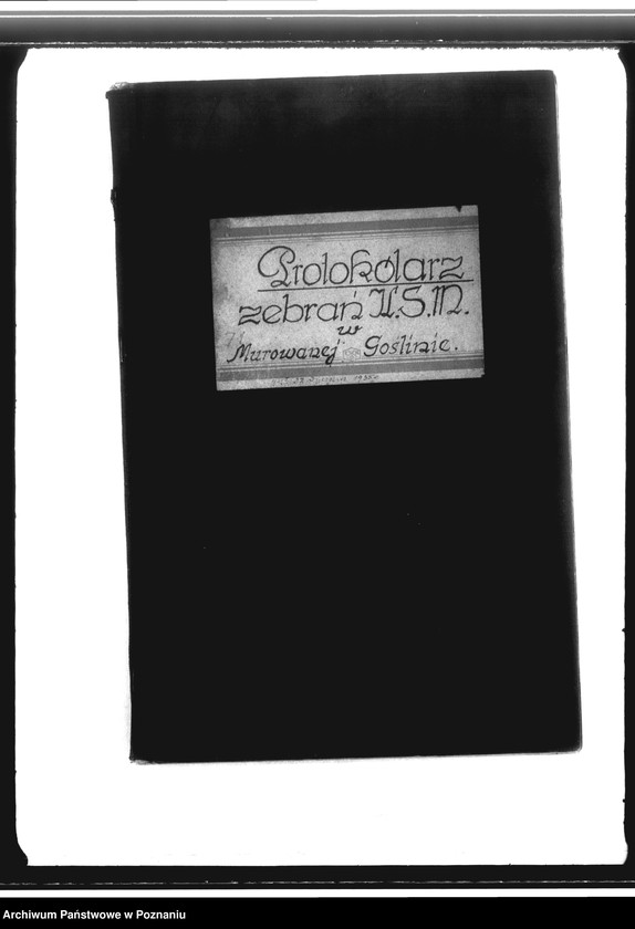 Obraz 4 z jednostki "Protokolarz zebrań"