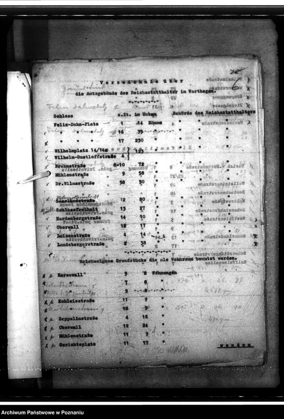 Obraz 10 z jednostki "Dienst- und Wohnraumzuteilung für die Behörden und Beamten"