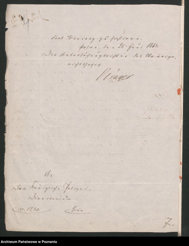 Obraz 7 z jednostki "A. betr. Dionisius Oberfeldt, Kaufmann /Waffenlager/"