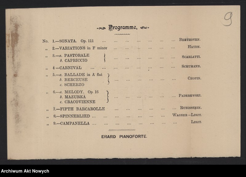 image.from.unit.number "Koncerty Londyńskie. Anglia-Ameryka (Programy i wycinki prasowe dotyczące koncertów w Anglii i wyjazdu do St. Zjednoczonych)"