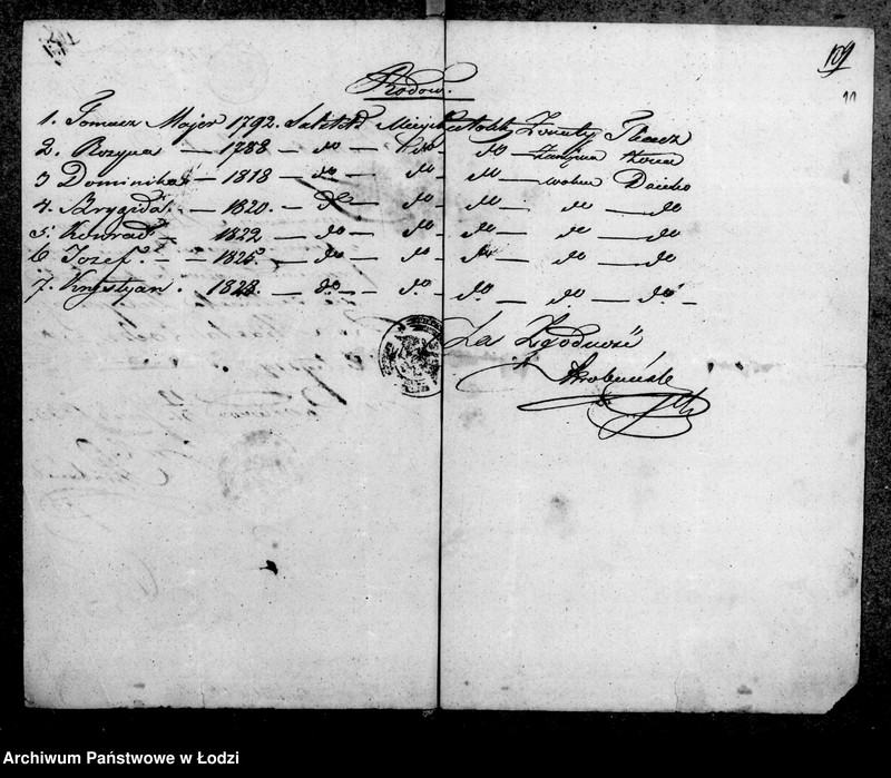 Obraz 13 z jednostki "Akta tyczące się przesiedlenia"