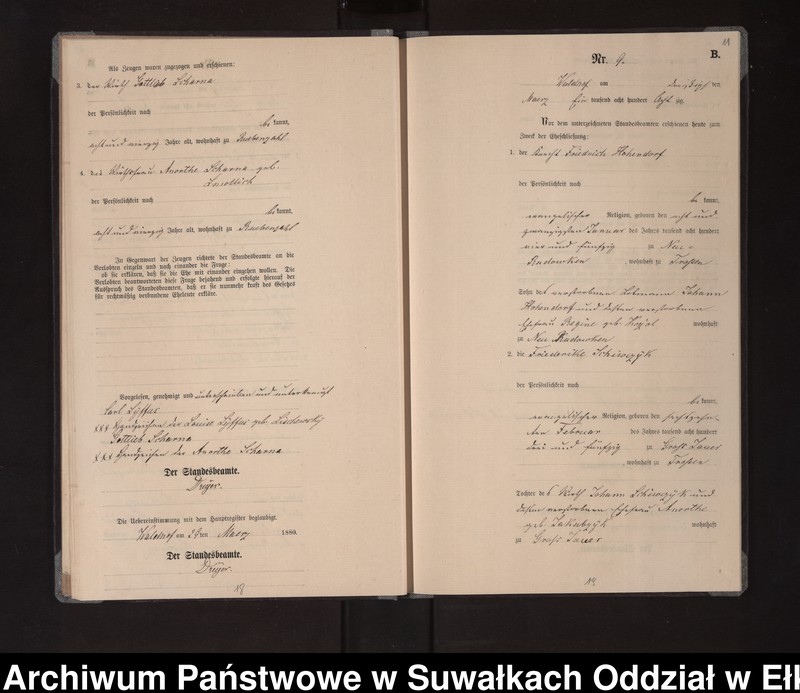 image.from.unit.number "Heiraths-Neben-Register des Königlich Preussischen Standes-Amtes Orlen Kreis Loetzen"