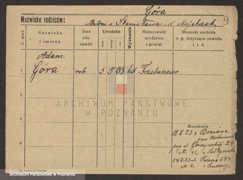 Obraz 9 z jednostki "Gur - Gurkiewicz"