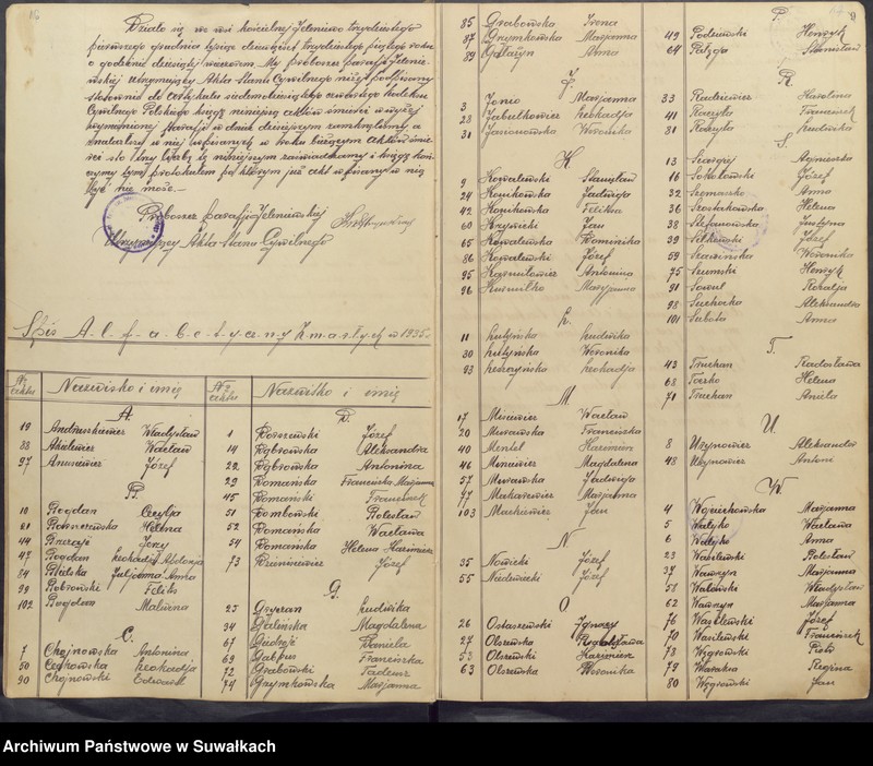 Obraz 11 z jednostki "Księga akt zgonów parafii rzymskokatolickiej w Jeleniewie z lat 1935-1942"