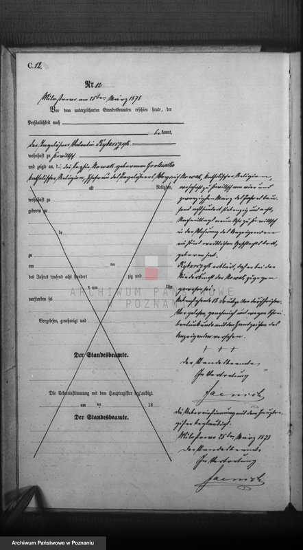 Obraz 14 z jednostki "Księga zgonów"