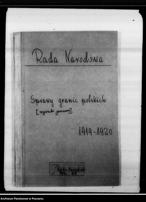 Obraz 4 z jednostki "Sprawa granic niepodległej Polski [wycinki prasowe z gazety "Danziger Allgemeine Zeitung"]"