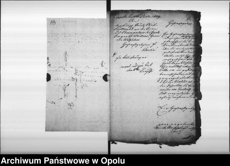 Obraz 13 z jednostki "Acta von Aufstellung der Gedächtniß Tafeln für gebliebene Krieger und Vaterlands Vertheidiger Vol: I"
