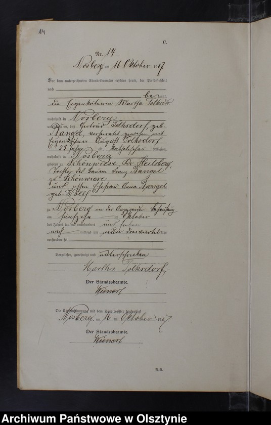 image.from.unit.number "Sterbe-Neben-Register Nr 1 - 19"