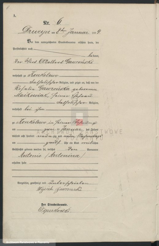 image.from.unit.number "Księga aktów urodzenia"