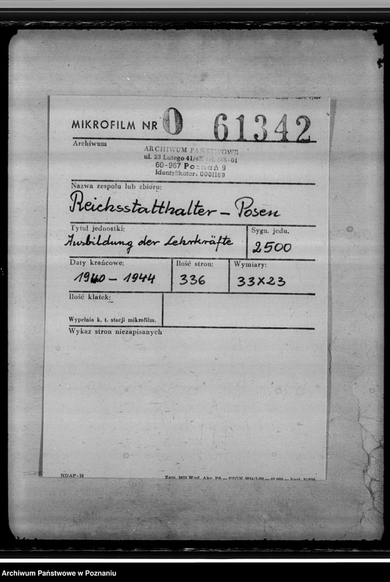 Obraz 2 z jednostki "Ausbildung der Lehrkräfte"