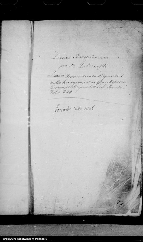 Obraz 7 z jednostki "Resignationes [inducta]"