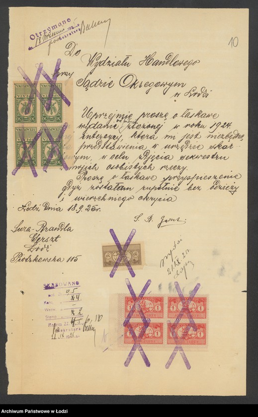 Obraz 12 z jednostki "Szmul Gerszt- sprzedaż manufaktury"