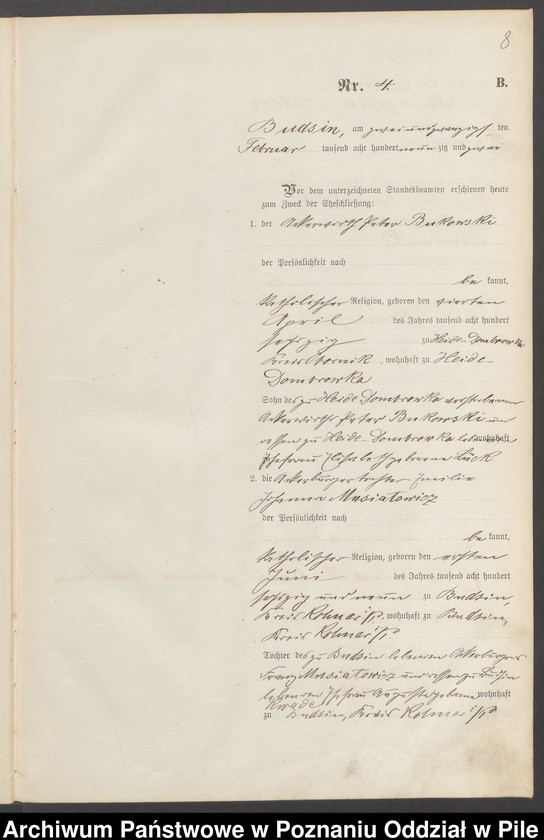 image.from.unit.number "Księga małżeństw"