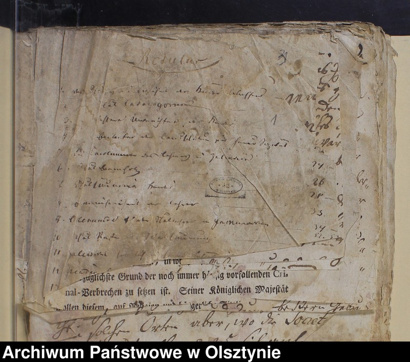 image.from.unit.number "Fernere Verordnungen, Cicularia und Correspondencen in der Schulsachen"