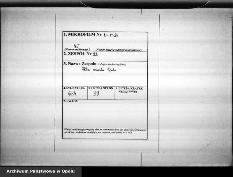 Obraz 2 z jednostki "Acta des Magistrats zu Oppeln betreffend die Wiederbesetzung der durch den Tod des p. Heyne erledigten Stadt - Secretair - Stelle"