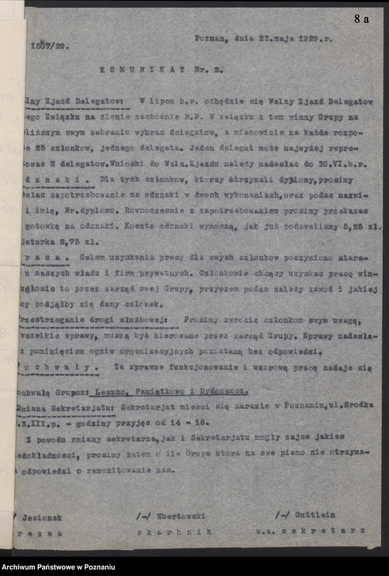 Obraz 13 z jednostki "Ryczywół, powiat Oborniki - akta koła."