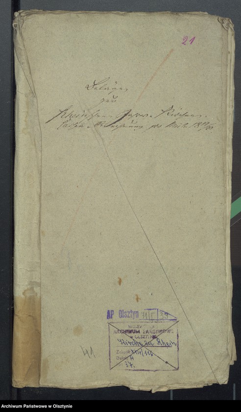 Obraz 2 z jednostki "Beläge zur 1819/1820 Rheinschen Kirchen Cassen Rechnung"