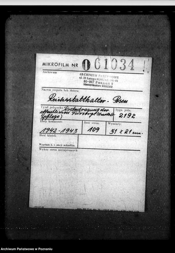 Obraz 2 z jednostki "Kostentragung der öffentlichen Fürsorge - Anstaltspflege"