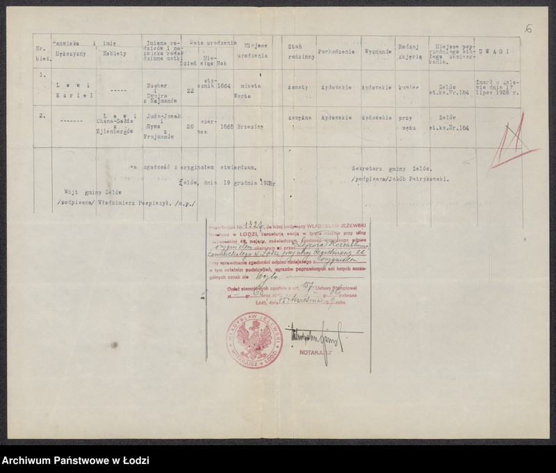 Obraz 8 z jednostki "Ezriel Lewi- Spadkobiercy- wyroby włókiennicze"
