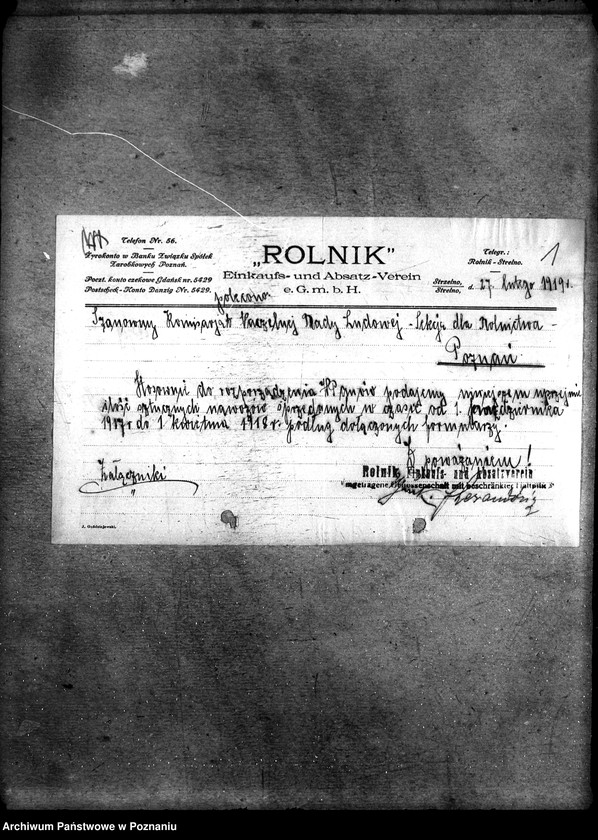 Obraz 5 z jednostki "Sztuczne nawozy zaprzedane w czasie od 1.10.17 - 1.4.1918"