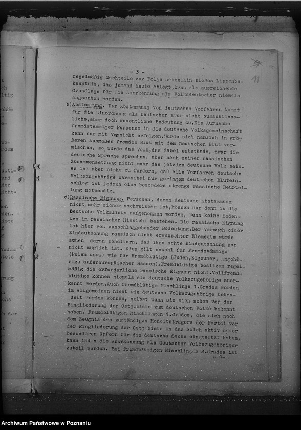 Obraz 15 z jednostki "Zarządzenia w sprawie organizacji i zasad działania niemieckiej listy narodowej"