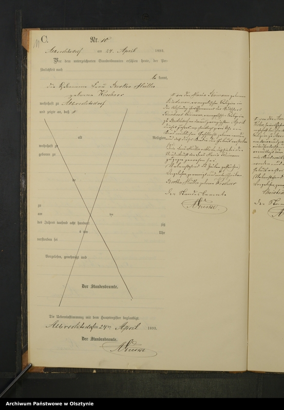 image.from.unit.number "Sterbe-Neben-Register Nr 1 - 33"